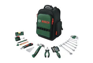 Werkzeugset Bosch Heimwerken & Garten Werkzeug Rucksack Set, (60-tlg) by Bosch Professional, Black – product image 1 of 4