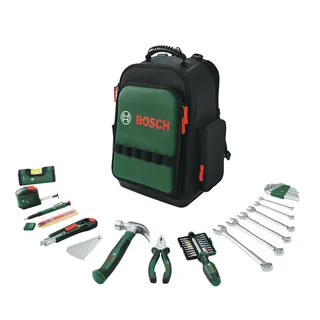 Werkzeugset Bosch Heimwerken & Garten Werkzeug Rucksack Set, (60-tlg) by Bosch Professional, Black – product image 2 of 4