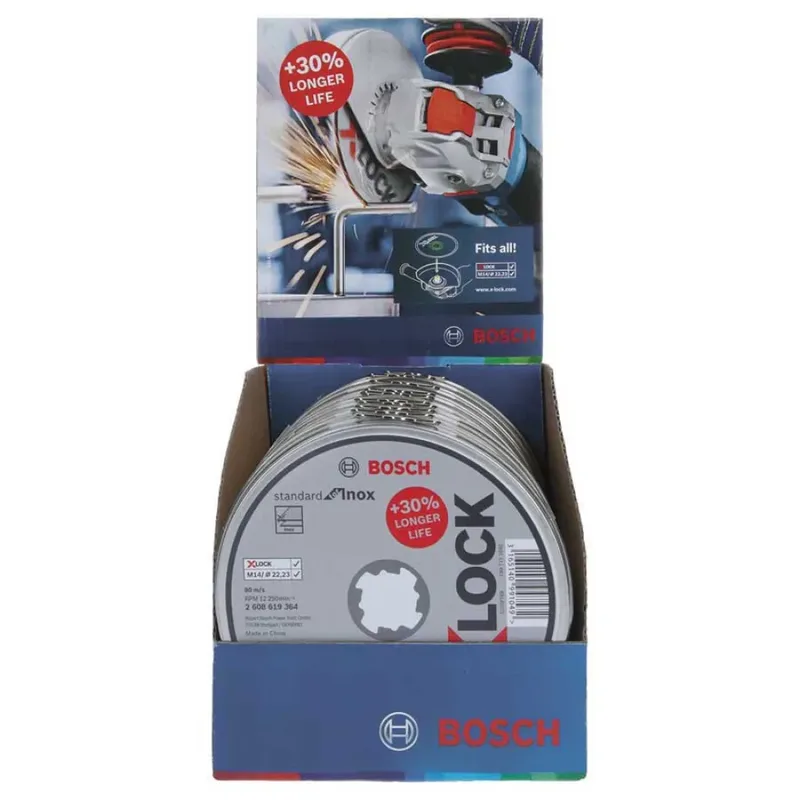 Bosch Accesorios X-lock Metalskæreskive 125 Mm 10 Enheder fra Bosch Professional – produktbillede 2 af 4