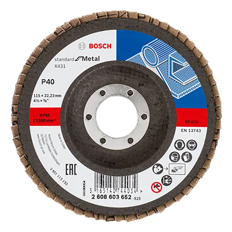 X431 125 Mm G120 125 Mm Lamellenschijf by Bosch Professional – product image