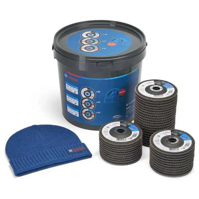 X551 Lamellenschijf 125 Mm 40 Stukken by Bosch Professional – product image