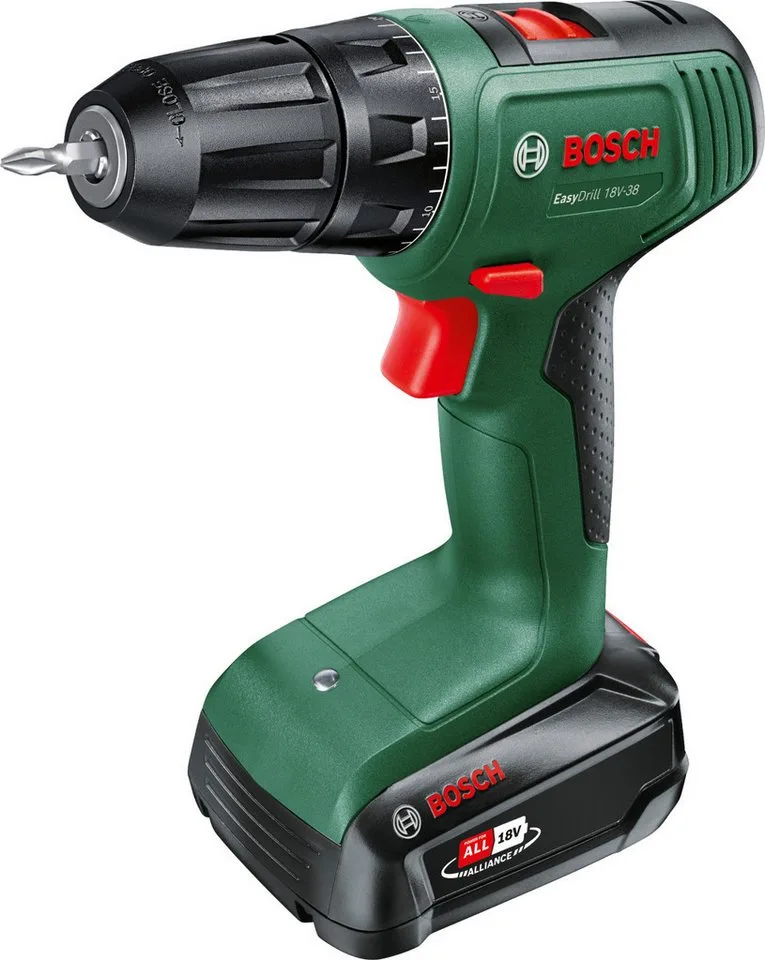 06039D8003 - Accu-schroefboormachine - 18V - Incl. accu, lader en koffer de Bosch Home & Garden – image du produit 3 sur 5