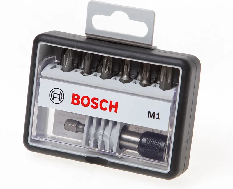 12+1-delige Robust Line bitset M Extra Hard 25 mm, 12+1-delig by Bosch Home & Garden – product image