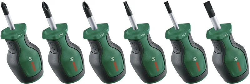 1600A032UK Schroevendraaierset by Bosch, Kleurloos – product image