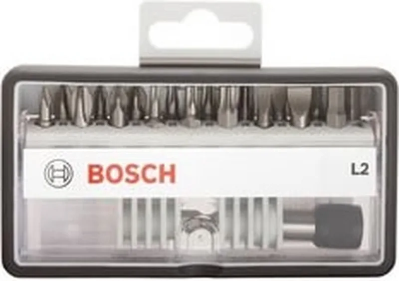 18+1-delige Robust Line bitset L Extra Hard 25 mm, 18+1-delig von Bosch Home & Garden – Produktbild