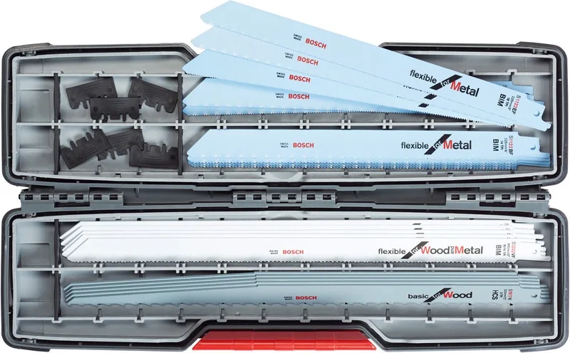 2607010996 20-delige Reciprozaagblad ToughBox set - 130mm de Bosch Professional – image du produit
