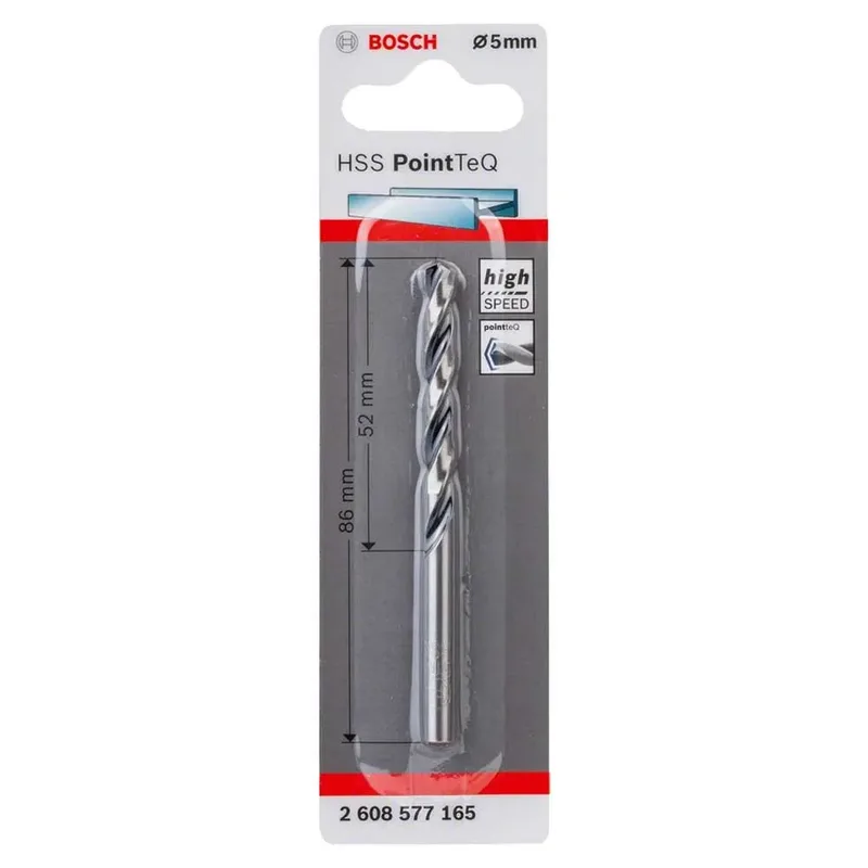 2608577165 HSS PointTeQ Spiraalboor - 5 x 52mm (1st) von Bosch Professional – Produktbild 1 von 5
