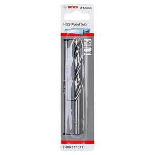 2608577172 HSS PointTeQ Spiraalboor - 8,5 x 75mm (1st) by Bosch Professional – product image 2 of 6