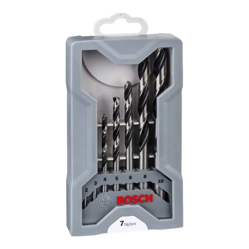 2608577347 7-delige HSS PointTeQ Spiraalboor set by Bosch Professional – product image 2 of 5