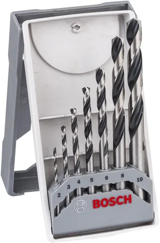 2608577347 7-delige HSS PointTeQ Spiraalboor set by Bosch Professional – product image 1 of 5
