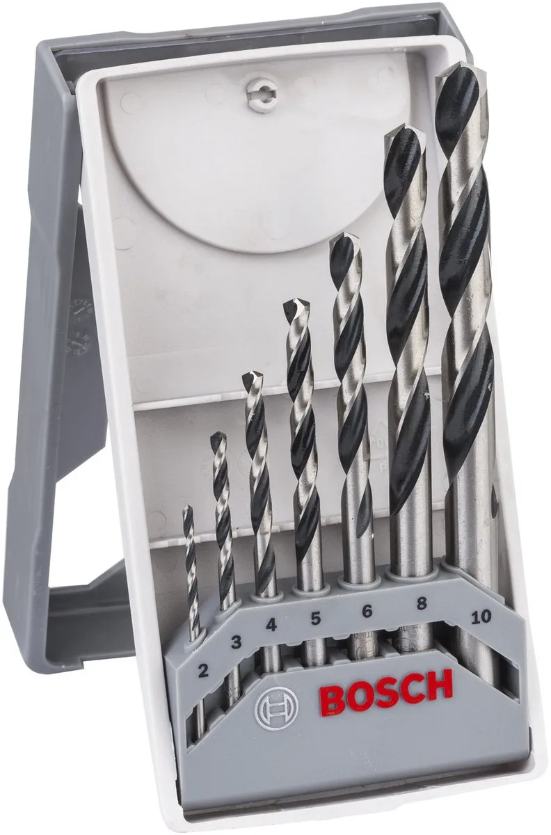 2608577347 7-delige HSS PointTeQ Spiraalboor set by Bosch Professional – product image 1 of 5