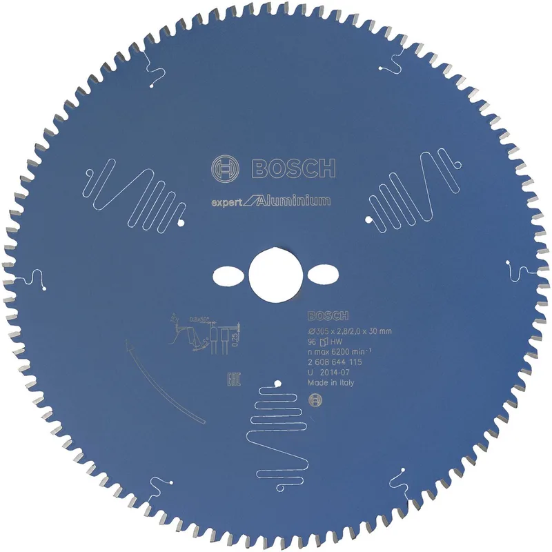 2608644115 Cirkelzaagblad Expert Aluminium 305x30 - 96 tanden by Bosch Professional – product image 1 of 2