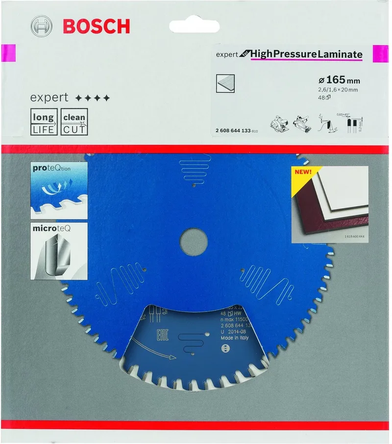 2608644133 Cirkelzaagblad Expert 165x20 - 48 tanden by Bosch Professional – product image
