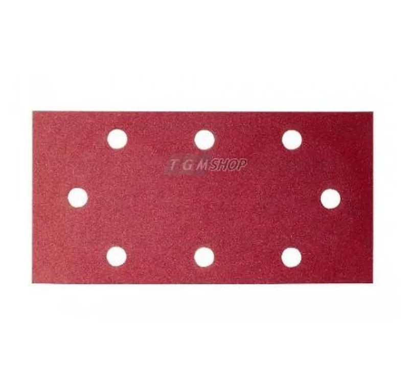 2609256153, 10 vellen schuurpapier voor vlakschuurmachines, 93x230 mm, K80, 8 gaats von Bosch Professional – Produktbild