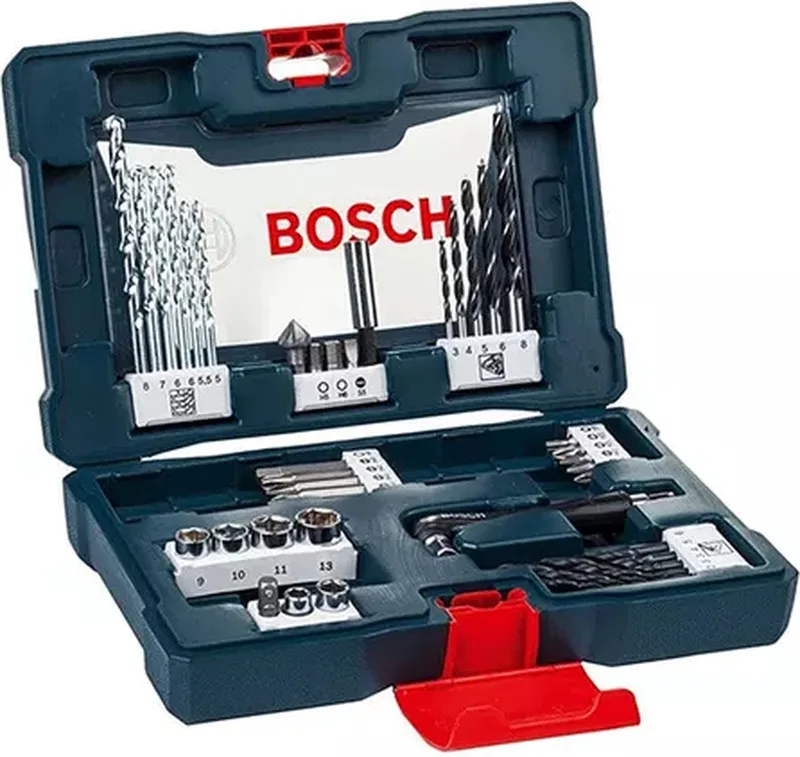 41-delige gereedschapskoffer van Bosch (zie Inhoud koffer) by Bosch Professional, Green – product image
