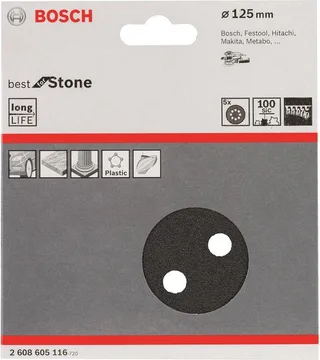 5 SCHUURVEL Ø125 BEST COATINGS 8,100 by Bosch Professional – product image 1 of 2