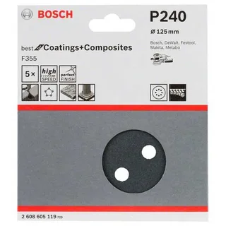 5 SCHUURVEL Ø125 BEST COATINGS 8,240 by Bosch Professional – product image 2 of 2