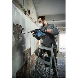 accu boorhamer met ONECHUCK GBH 18V-22 X / 2x 4,0 Ah accu +... van Bosch – productafbeelding 5 van 6