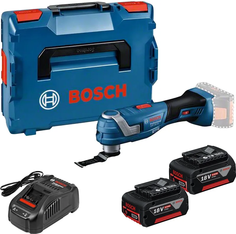 Accu-Multitool GOP 18V-34 / 2x 5,0 Ah Accu + Lader in L-Boxx 136 de Bosch Professional – image du produit