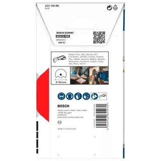 ACZ 100 BB - Segmentzaagblad - 100mm - Starlock - Bi-Metaal von Bosch – Produktbild 3 von 6