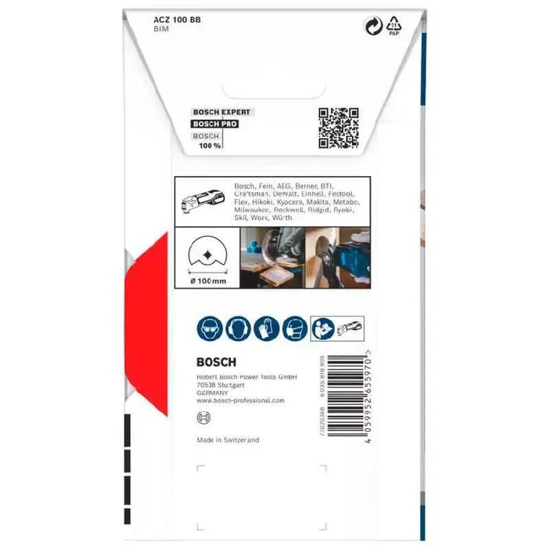 ACZ 100 BB - Segmentzaagblad - 100mm - Starlock - Bi-Metaal von Bosch – Produktbild 3 von 6