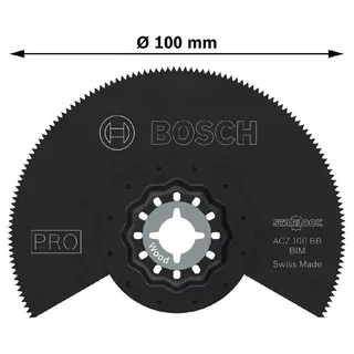ACZ 100 BB - Segmentzaagblad - 100mm - Starlock - Bi-Metaal von Bosch – Produktbild 4 von 6