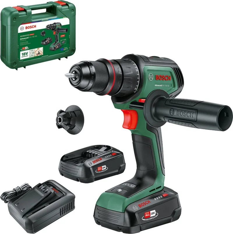 Advanced Drill 18V-80 QuickSnap 06039E2002 Accu-schroefboormachine 18.0 V de Bosch – image du produit