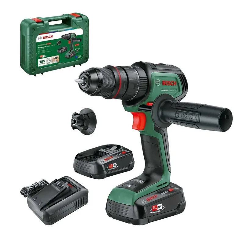 AdvancedImpact 18V-80 QuickSnap -Akku-Schlagbohrmaschine (06039E2101) von Bosch Home & Garden – Produktbild 2 von 6