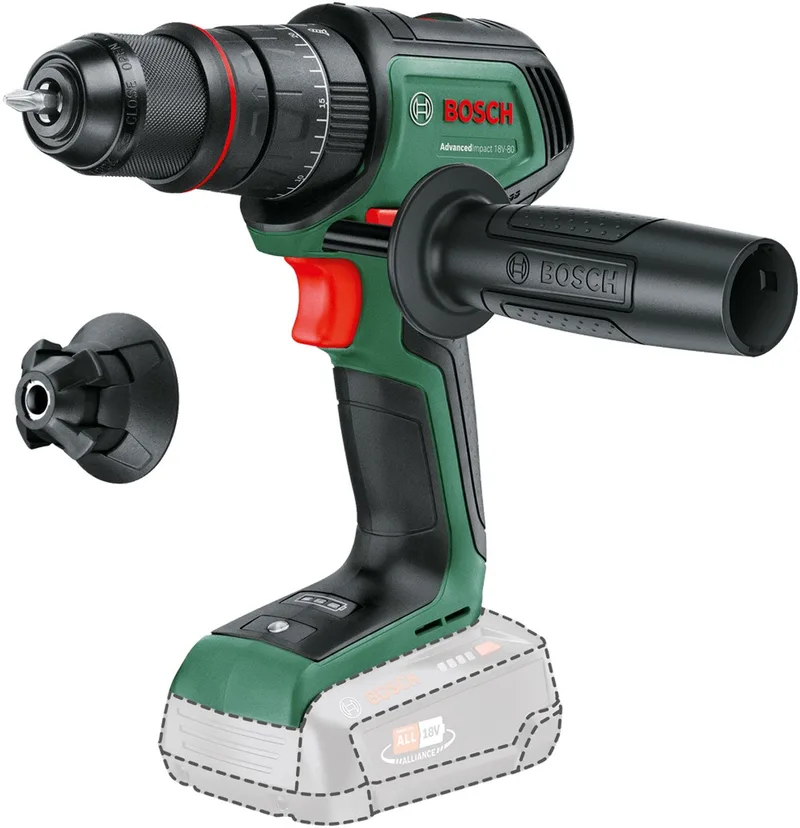 Diy Tournevis électrique Advancedimpact 18v-80 Quicksnap Sans Batterie de Bosch Home & Garden – image du produit 1 sur 6