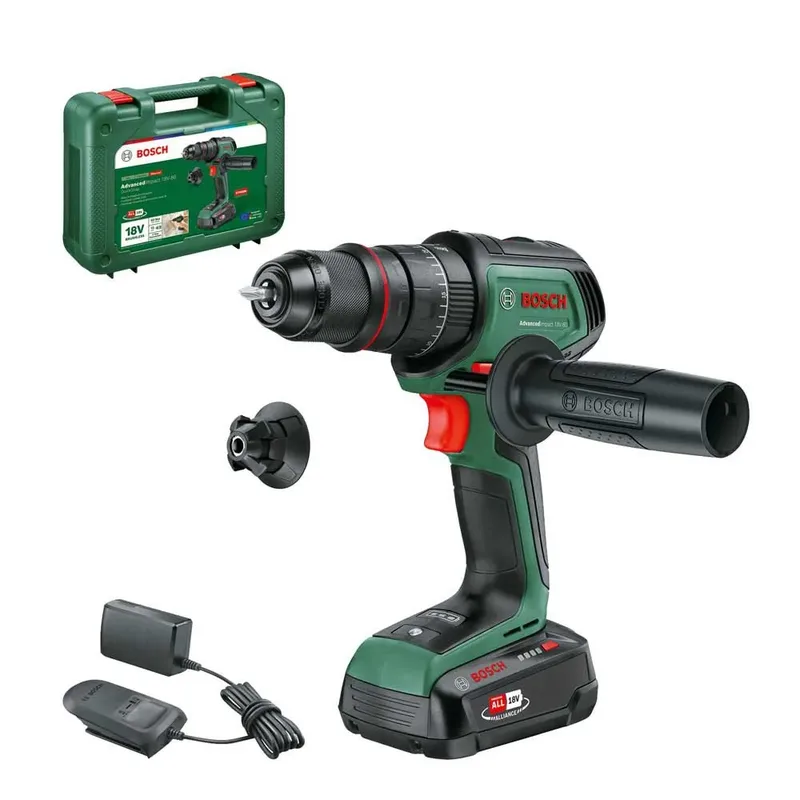 AdvancedImpact 18V-80 QuickSnap -Akku-Schlagbohrmaschine (06039E2101) von Bosch Home & Garden – Produktbild 3 von 6