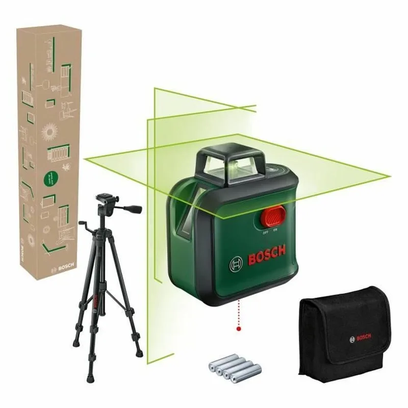 AdvancedLevel 360° Lijnlaser - Met statief en batterijen von Bosch, Grün – Produktbild
