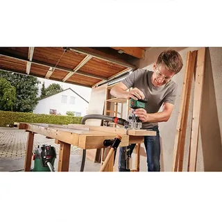AdvancedTrimRouter 18V-8 Bovenfrees - Accu freesmachine (excl. accu en lader) van Bosch, Donkergroen – productafbeelding 5 van 6