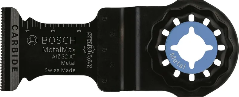 AIZ 32 AT CARBIDE invalzaagblad - 32 x 50 mm - Voor metaal by Bosch Professional – product image 1 of 6