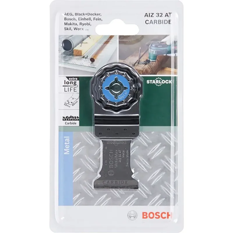 AIZ 32 AT CARBIDE invalzaagblad - 32 x 50 mm - Voor metaal by Bosch Professional – product image 6 of 6