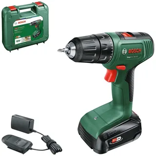 Diy Easydrill 18v-40 1x2.0ah Elektrische Schroevendraaier van Bosch, Groen – productafbeelding 1 van 5