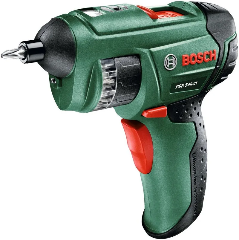 Diy Accus Psr Select Elektrische Schroevendraaier van Bosch, Groen, Rood, Zwart – productafbeelding 1 van 5