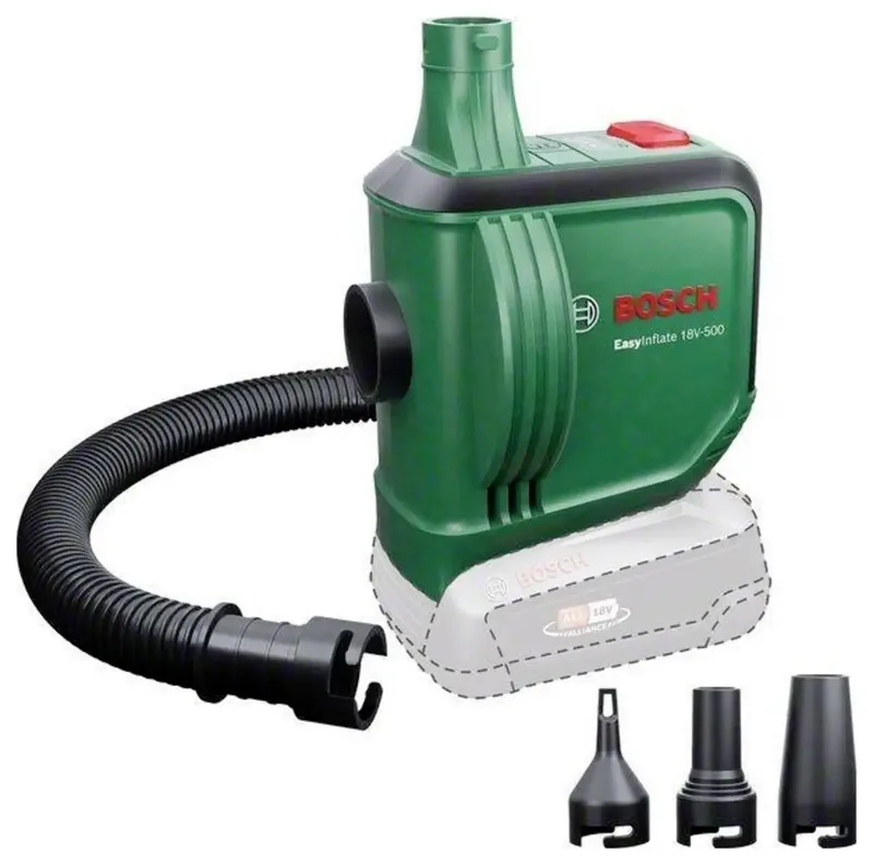 Akku-Druckluft-Kompressor EasyInflate 18V-500 0.03 bar van Bosch – productafbeelding 1 van 5
