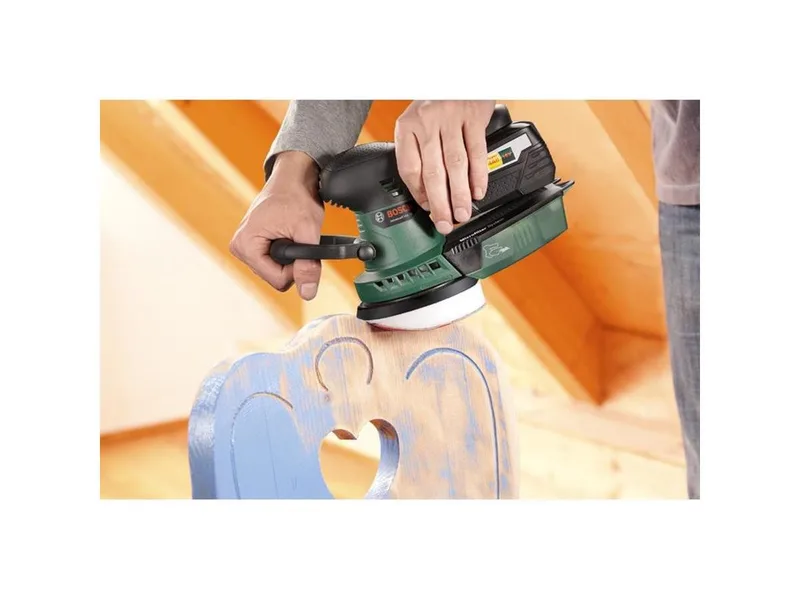 Akku-Exzenterschleifer AdvancedOrbit 18 V, (Solo-Gerät im Karton) by Bosch, Green, Black – product image 4 of 4