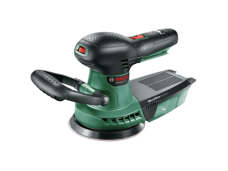 Akku-Exzenterschleifer AdvancedOrbit 18 V, (Solo-Gerät im Karton) by Bosch, Green, Black – product image 2 of 4
