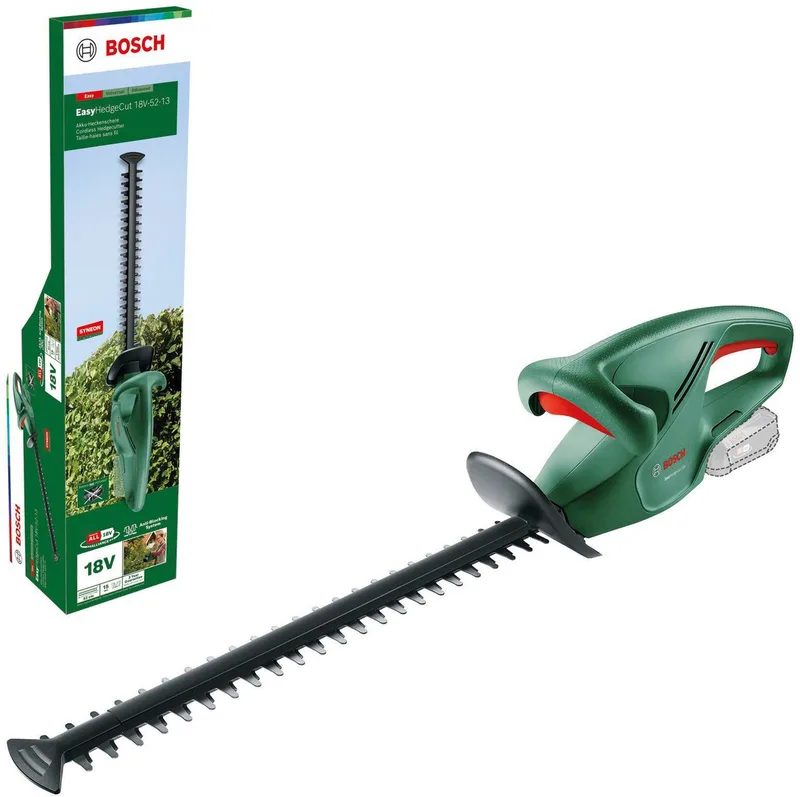 Akku-Heckenschere EasyHedgeCut 18V-52-13, ohne Akku und Ladegerät van Bosch, Groen – productafbeelding 1 van 5