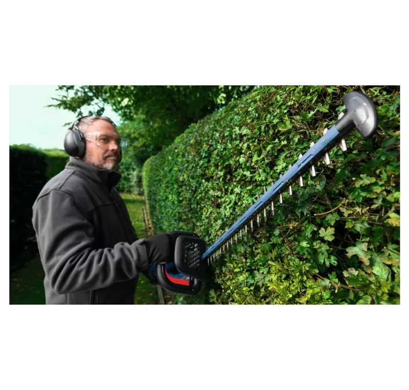Akku-Heckenschere GHE 18V-60 (II) Professional Akku Heckenschere by Bosch Professional, Blue – product image 4 of 5