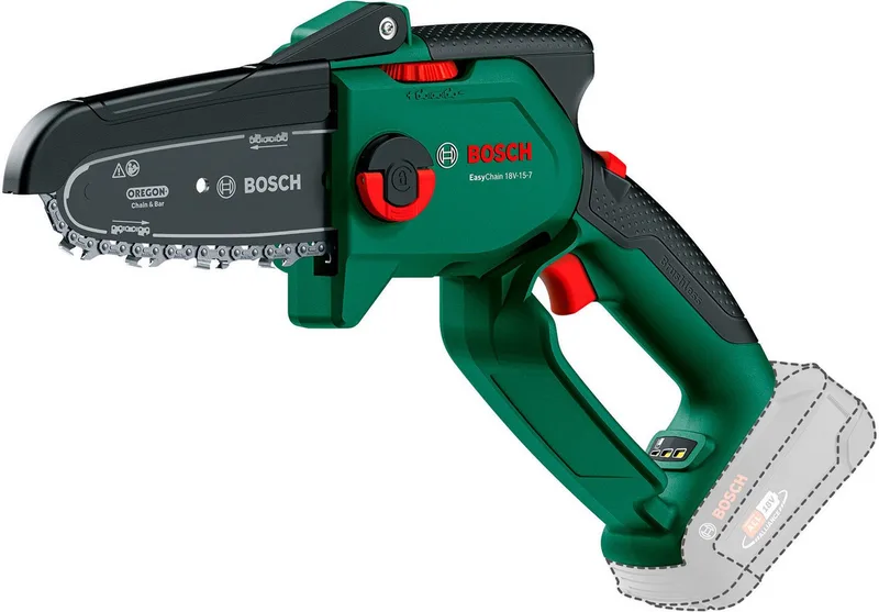 Diy Tronçonneuse D´élagage Easychain 18v-15-7 Sans Batterie de Bosch Home & Garden, Bleu – image du produit 3 sur 5