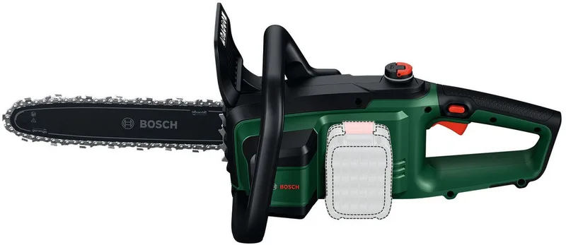 Akku-Kettensäge PKE18V-30-28 SOLO, 30 cm Schwertlänge, ohne Akku und Ladegerät, für schnelles und einfaches Schneiden von großen Ästen und Stämmen van Bosch – productafbeelding 3 van 5