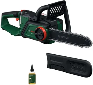 Akku-Kettensäge PKE18V-30-28 SOLO, 30 cm Schwertlänge, ohne Akku und Ladegerät, für schnelles und einfaches Schneiden von großen Ästen und Stämmen van Bosch – productafbeelding 1 van 5