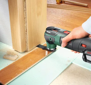 Akku-Multifunktionswerkzeug AdvancedMulti 18, 18 V, Set, 18 V, ohne Akku by Bosch, Green, Red, Black – product image 2 of 5