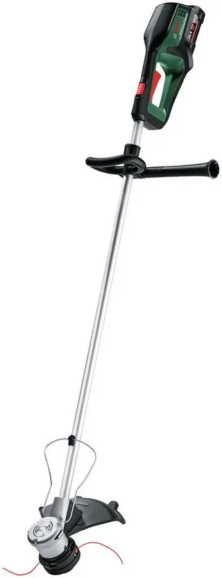 Akku-Rasentrimmer AdvancedGrassCut 36V 33, mit Akku 36V/2,0 Ah und Ladegerät fra Bosch Home & Garden, Grøn – produktbillede 1 af 5