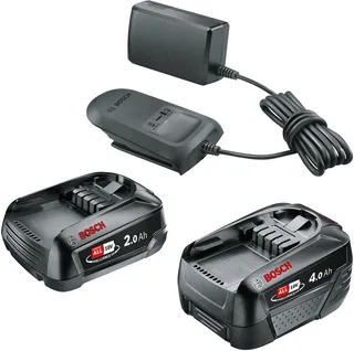 Bosch 18 V 2ah + 4ah + Al18v-20 Oplader En Batterij van Bosch, Zwart – productafbeelding 1 van 3