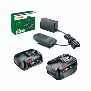 Bosch 18 V 2ah + 4ah + Al18v-20 Oplader En Batterij van Bosch, Zwart – productafbeelding 2 van 3