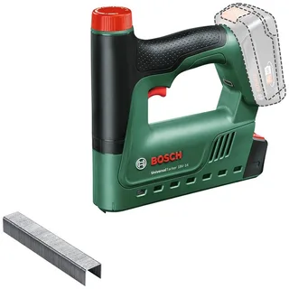 Diy Universaltacker 18v-14 Baretool Elektrische Tacker Zonder Batterij van Bosch, Groen – productafbeelding 3 van 5