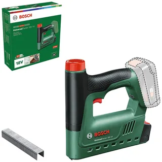 Diy Universaltacker 18v-14 Baretool Elektrische Tacker Zonder Batterij van Bosch, Groen – productafbeelding 1 van 5
